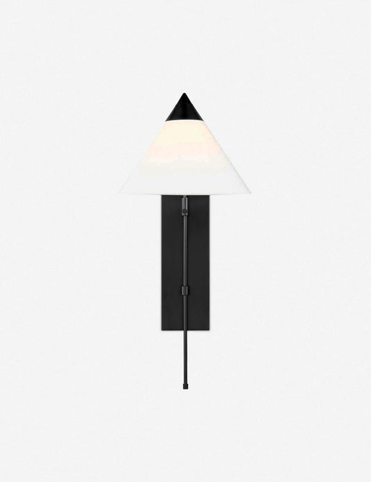 Franklin Sconce bedroom wall light front view