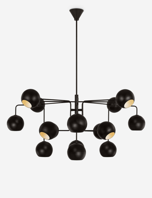 Chaumont Large Chandelier dining room light front view