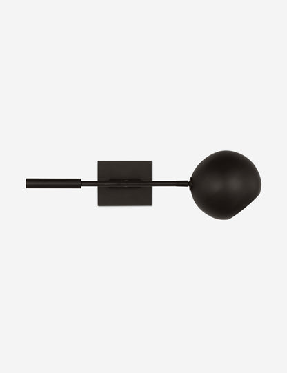 Chaumont Adjustable Sconce bedroom wall light front view