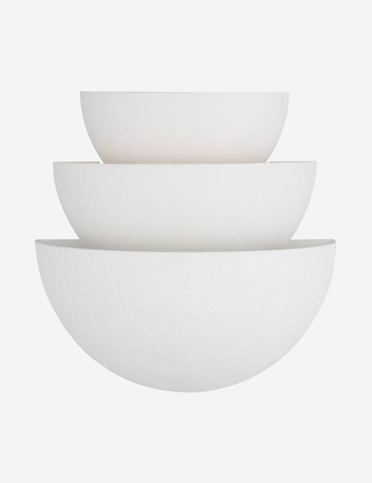 Beaunay Tiered Sconce bedroom wall light front view