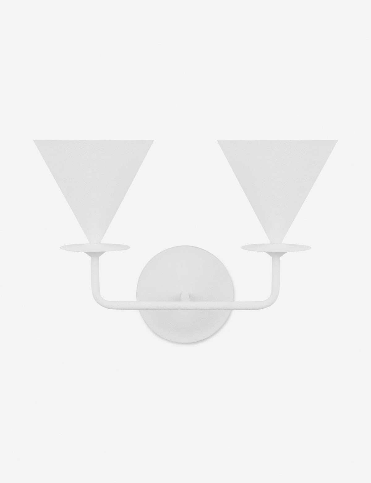 Cornet Double Sconce bedroom wall light front view
