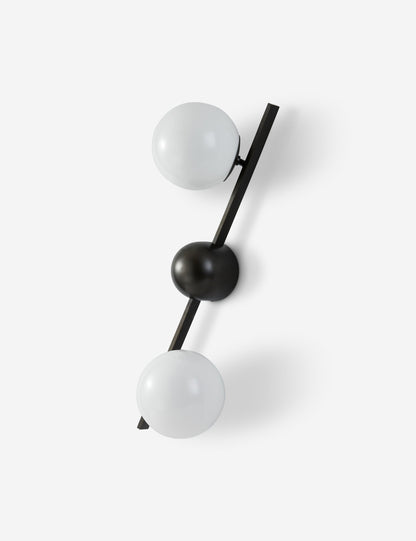 Greta Sconce bedroom wall light front view