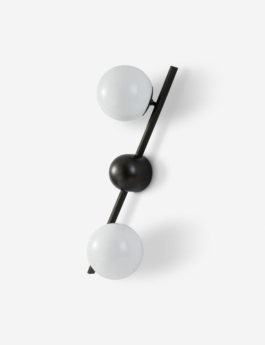 Greta Sconce bedroom wall light front view