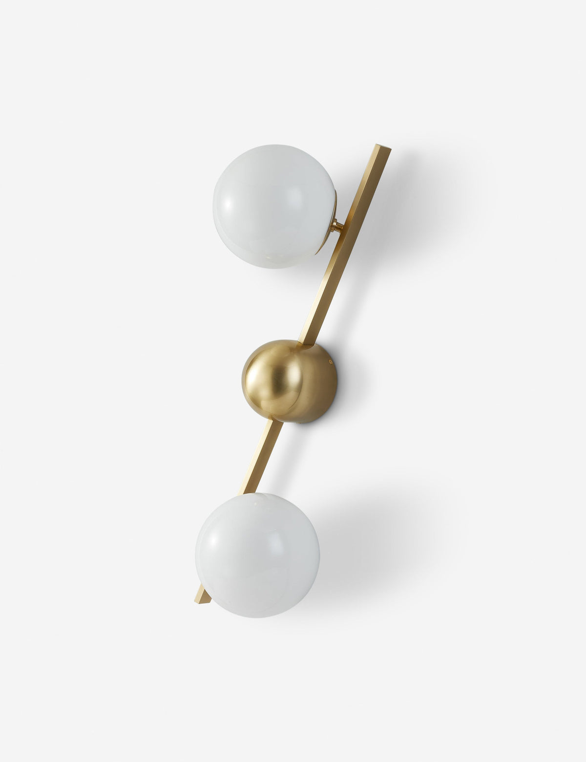 Greta Sconce aged brass finish product view 3