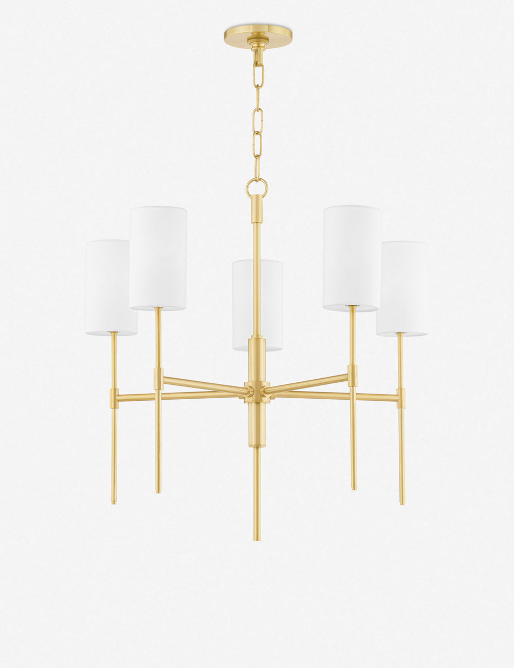 Jensine Chandelier dining room light front view