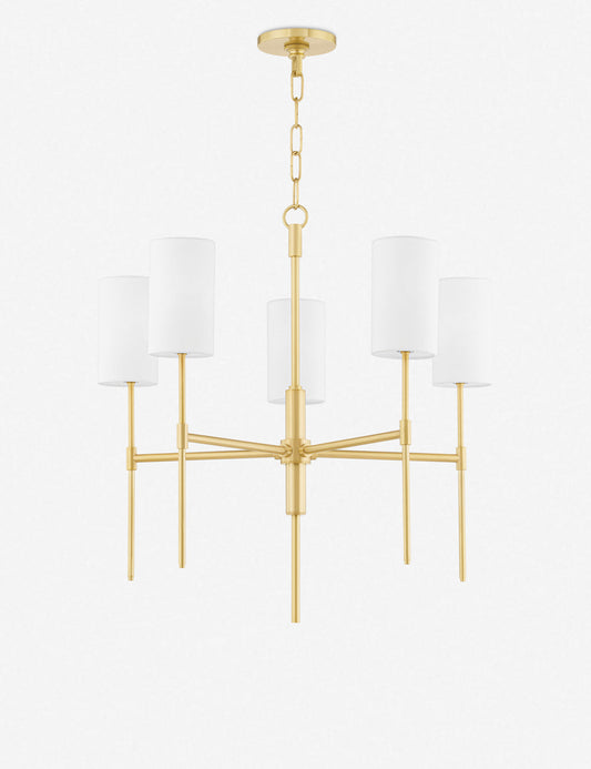 Jensine Chandelier dining room light front view