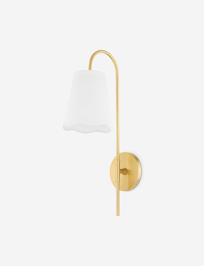 Jessica Sconce bedroom wall light front view