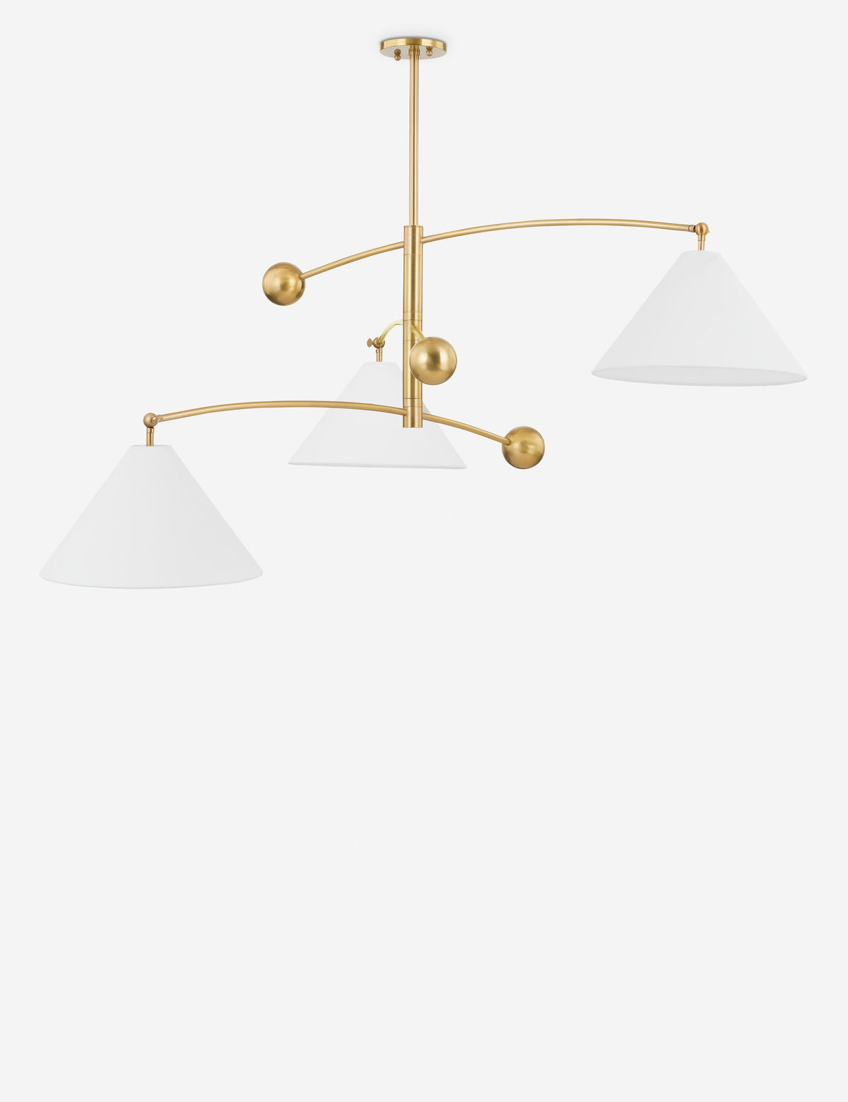 Bjorn Chandelier dining room light front view