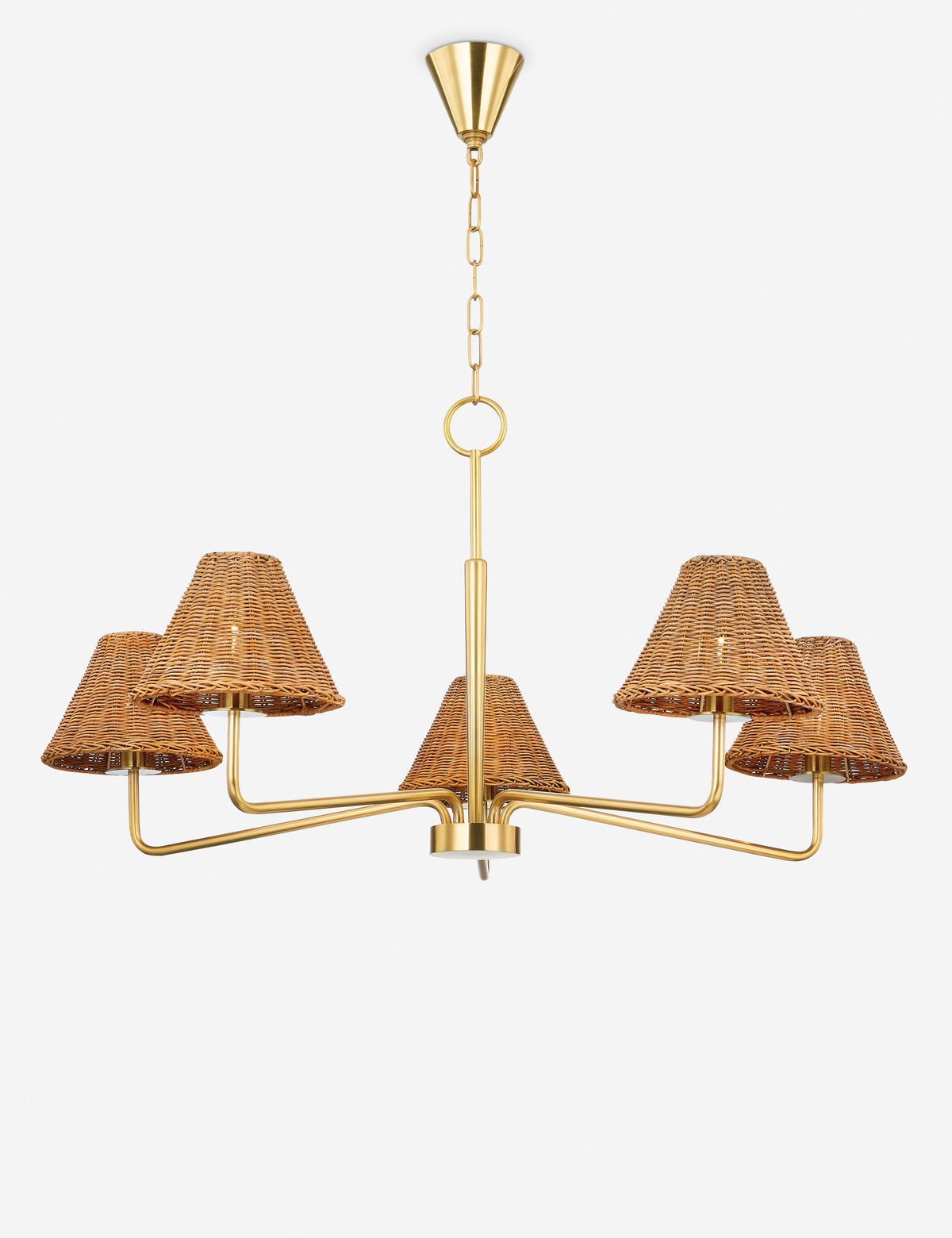 Teressa Chandelier dining room light front view