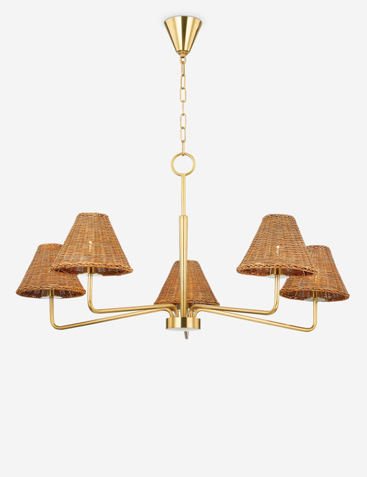 Teressa Chandelier dining room light front view