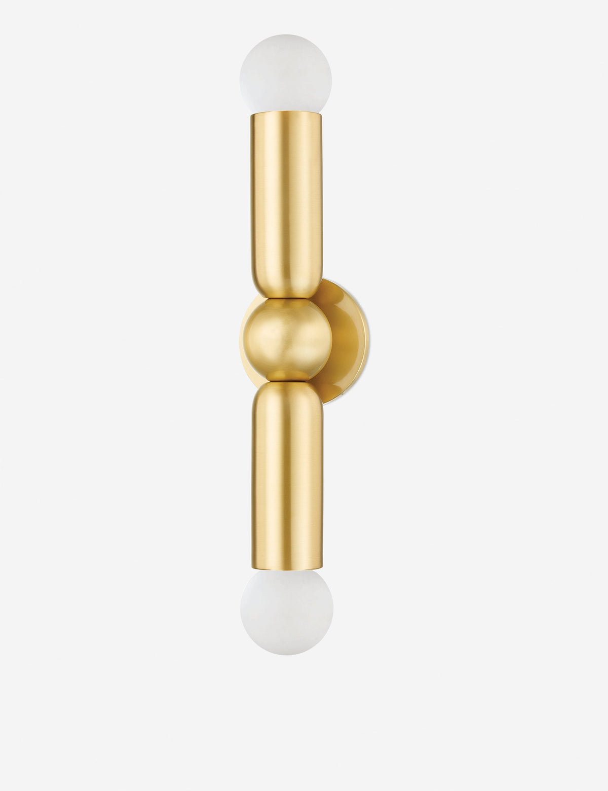 Nils Double Sconce bedroom wall light front view