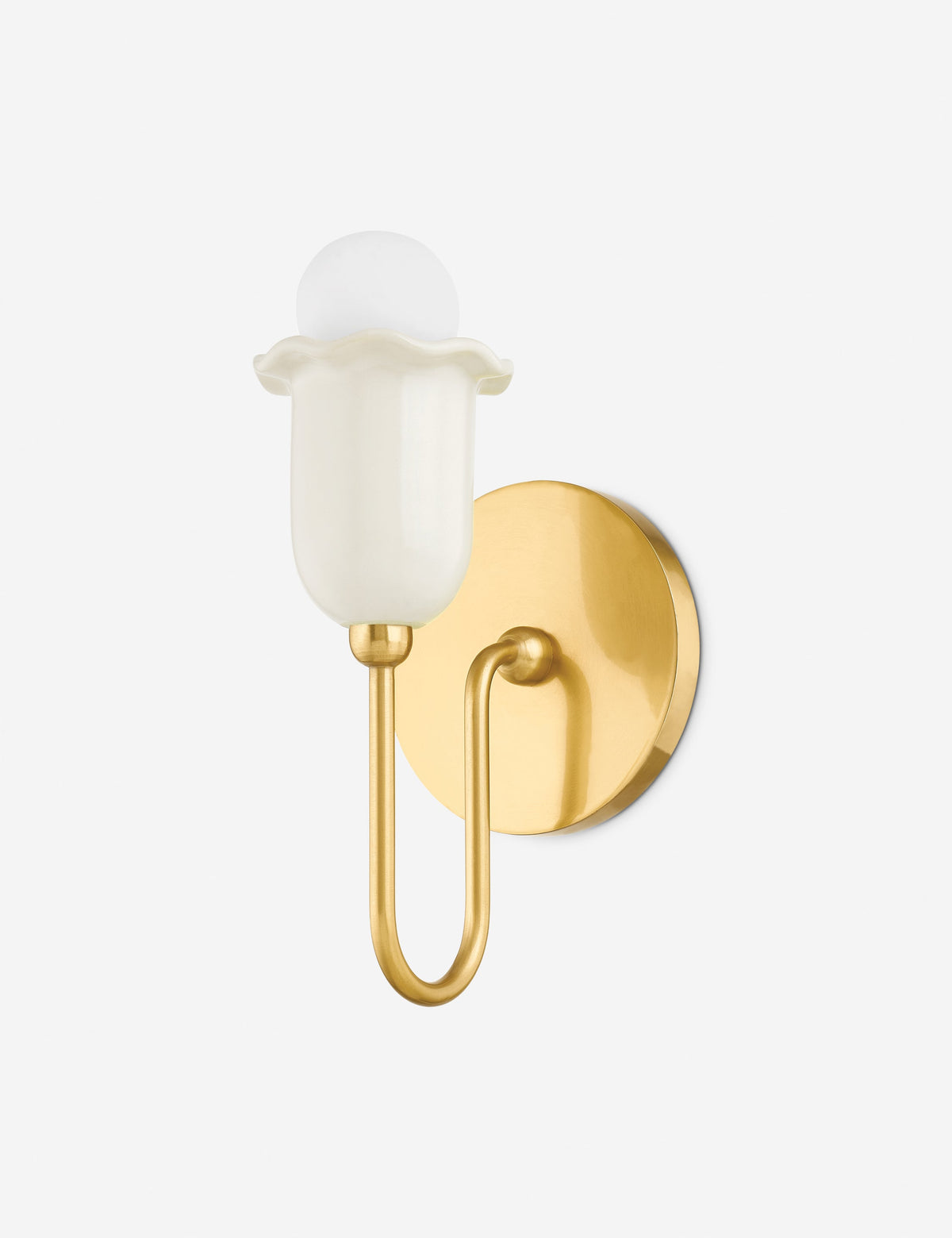 Lucinda Sconce bedroom wall light front view