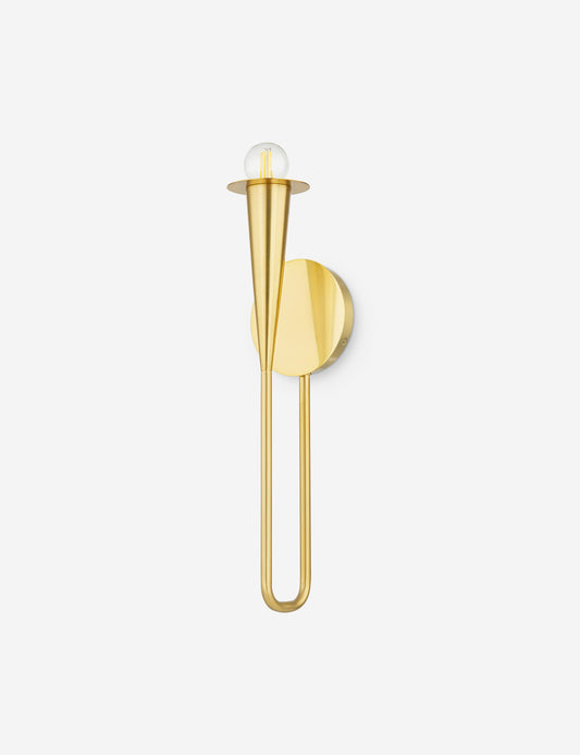 Pere Sconce bedroom wall light front view