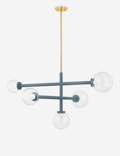 Hoyos Chandelier dining room light front view