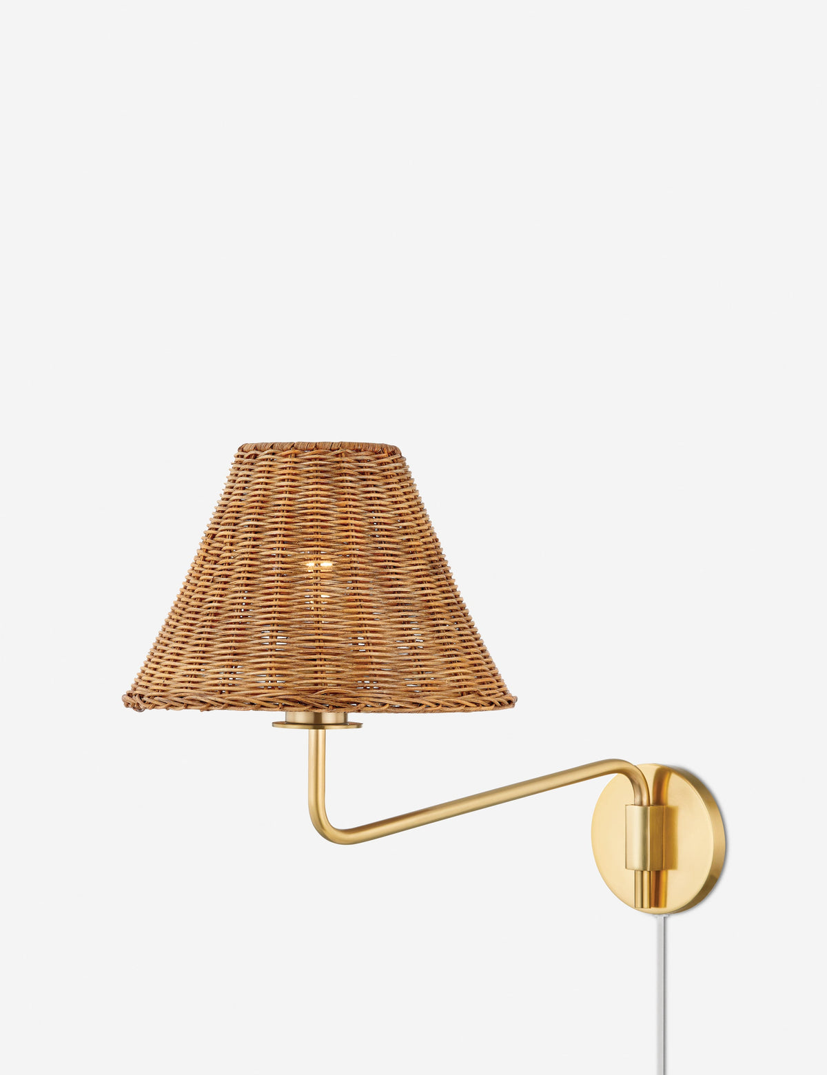 Teressa Plug-In Sconce bedroom wall light front view