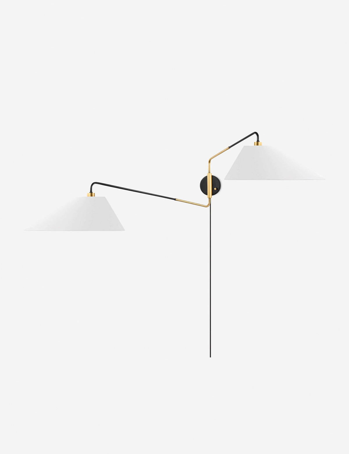Tuen Plug-In Sconce bedroom wall light front view