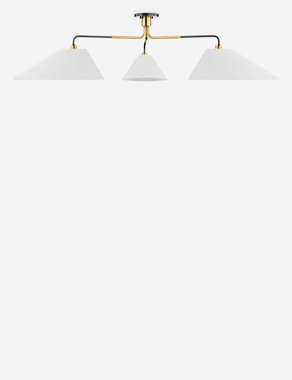 Tuen Chandelier dining room light front view