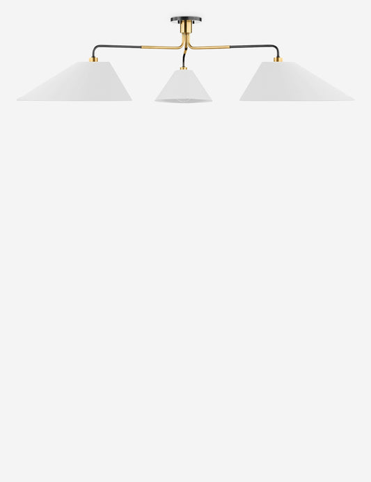 Tuen Chandelier dining room light front view