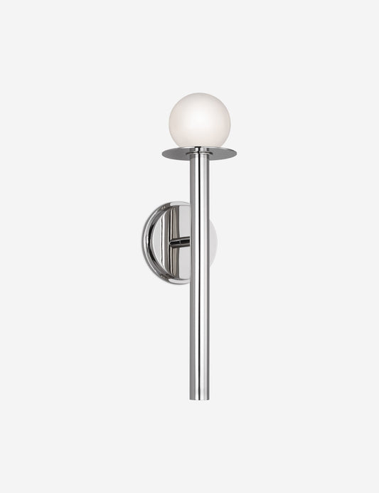 Nodes Sconce bedroom wall light front view