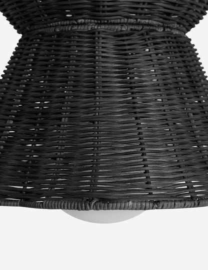Kalani Flush Mount Light black finish product view 3