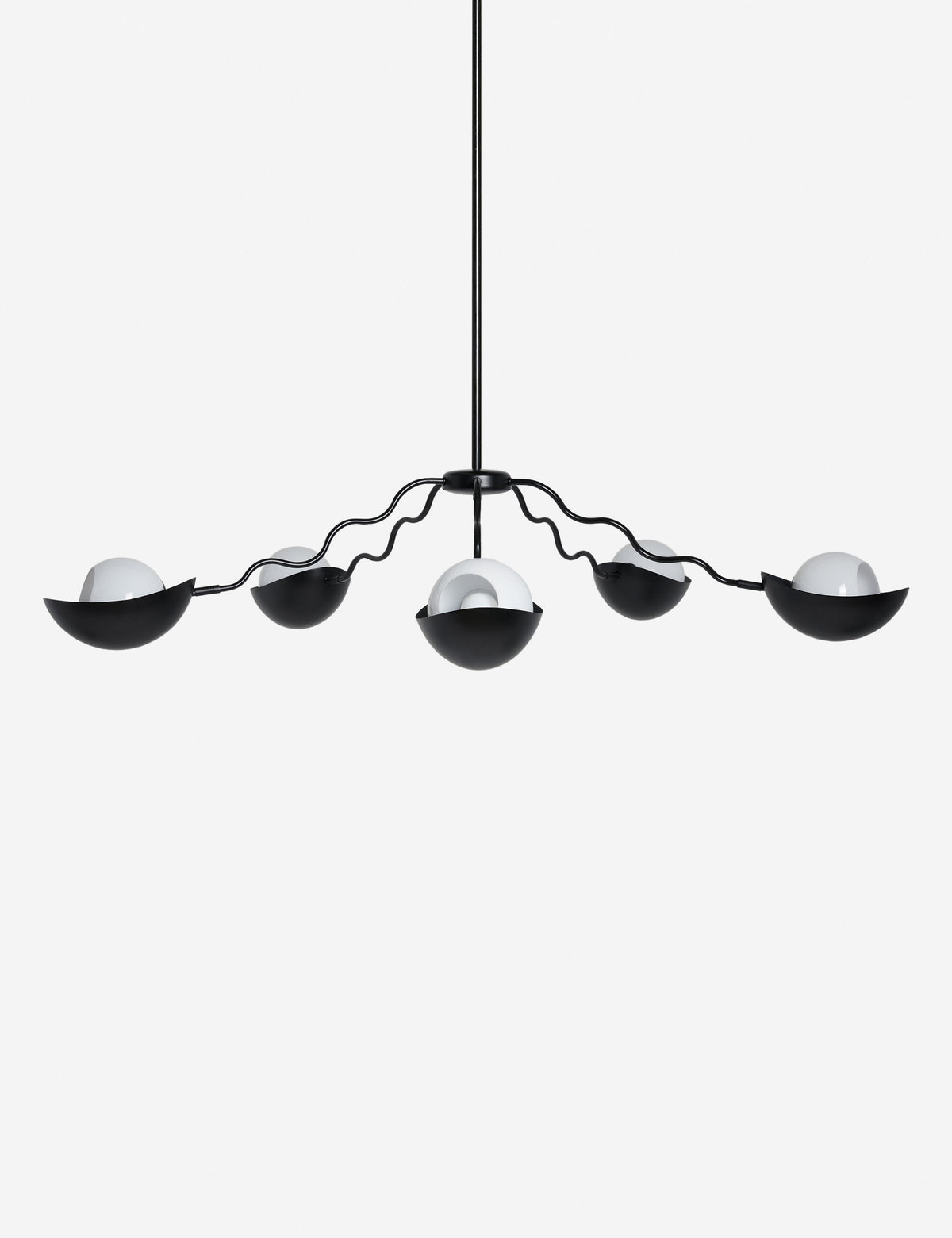 Kukka Chandelier bronze finish product view 2