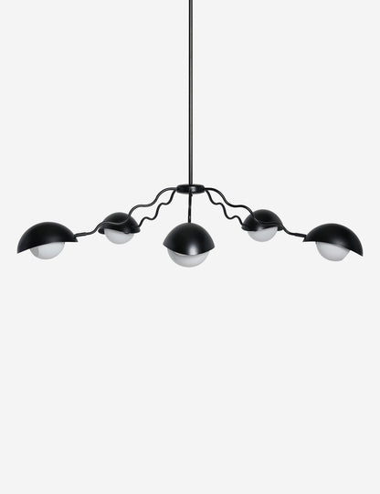 Kukka Chandelier bronze finish product view 6