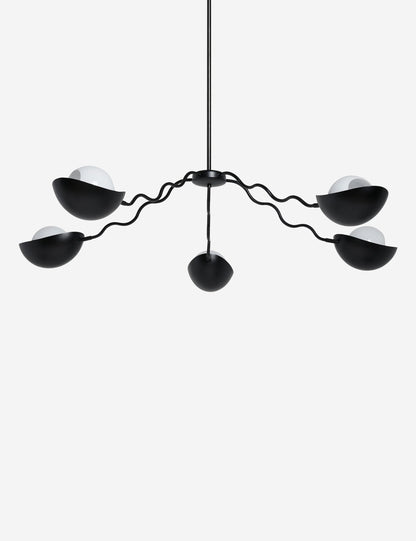 Kukka Chandelier bronze finish product view 5