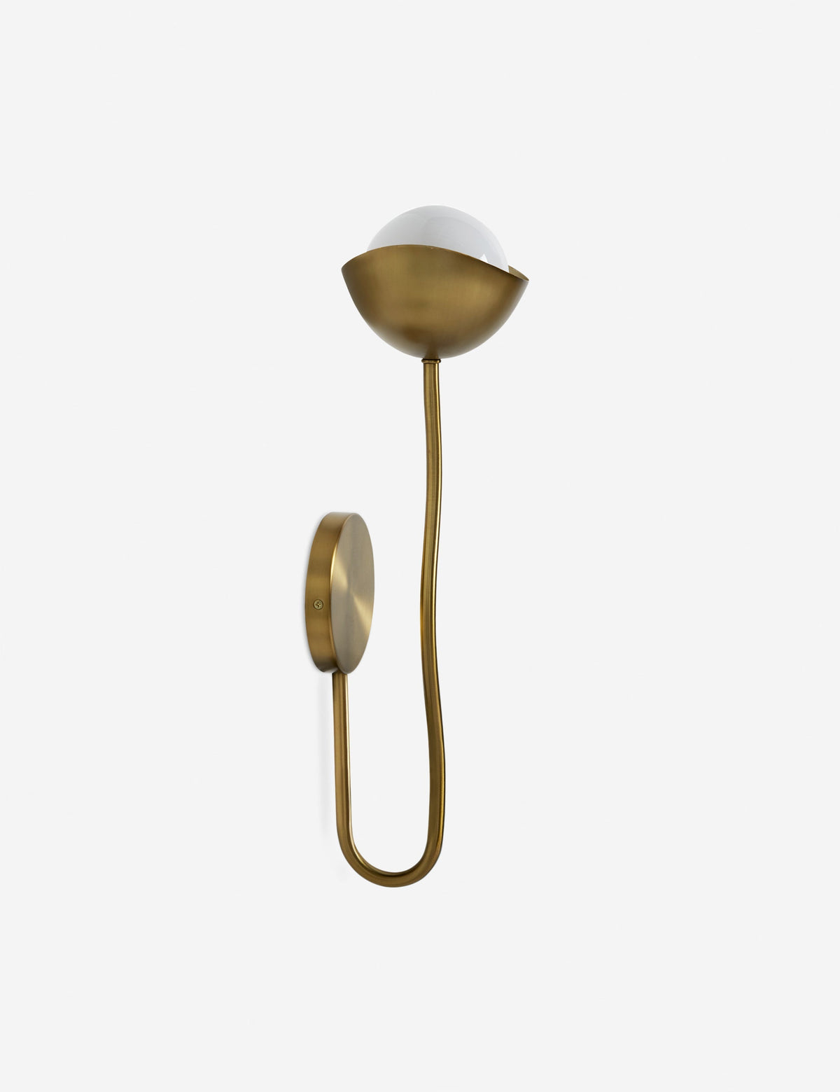 Kukka Sconce brass finish product view 11
