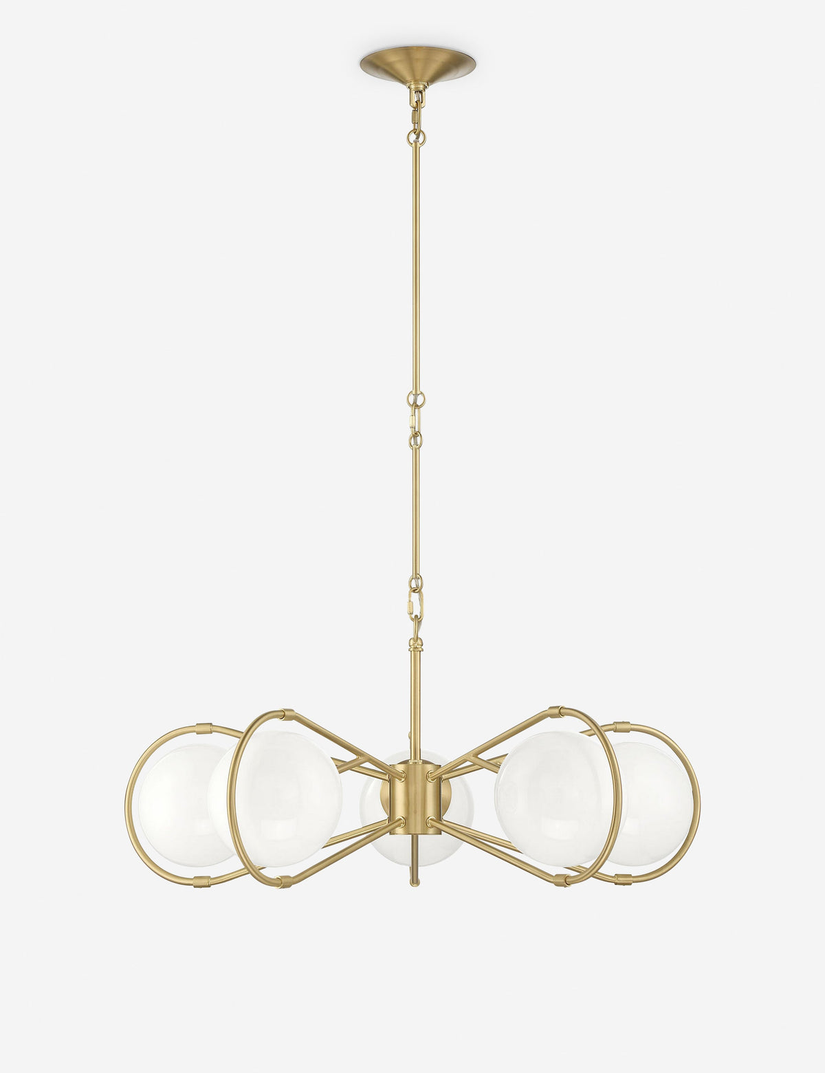 Galindo Chandelier dining room light front view