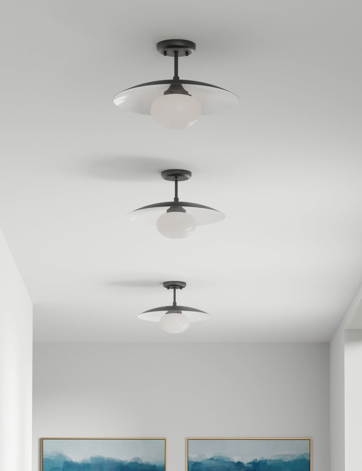 Shah Semi-Flush Mount Light product view 8