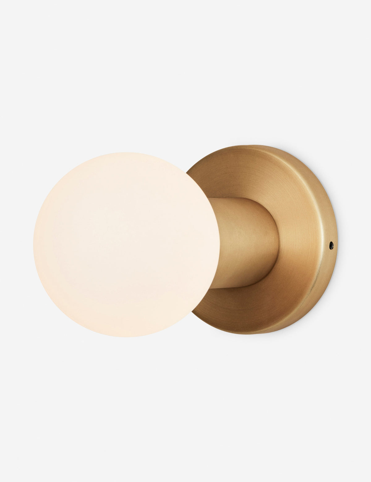 Lochan Outdoor Sconce with Sphere III brass finish product view 2
