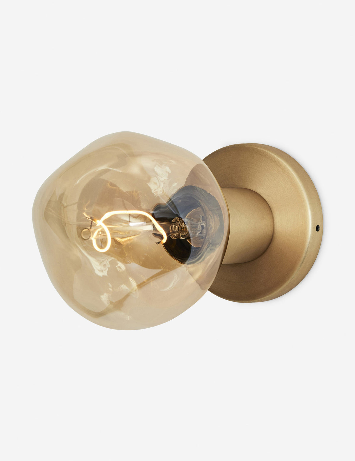 Lochan Outdoor Sconce with Voronoi I outdoor wall light front view