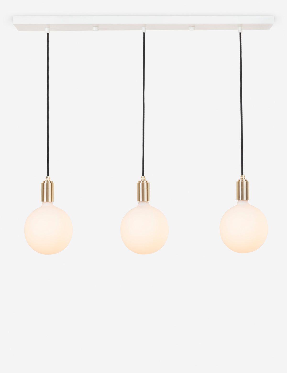 Triple Linear Pendant Light with Sphere IV product view 2