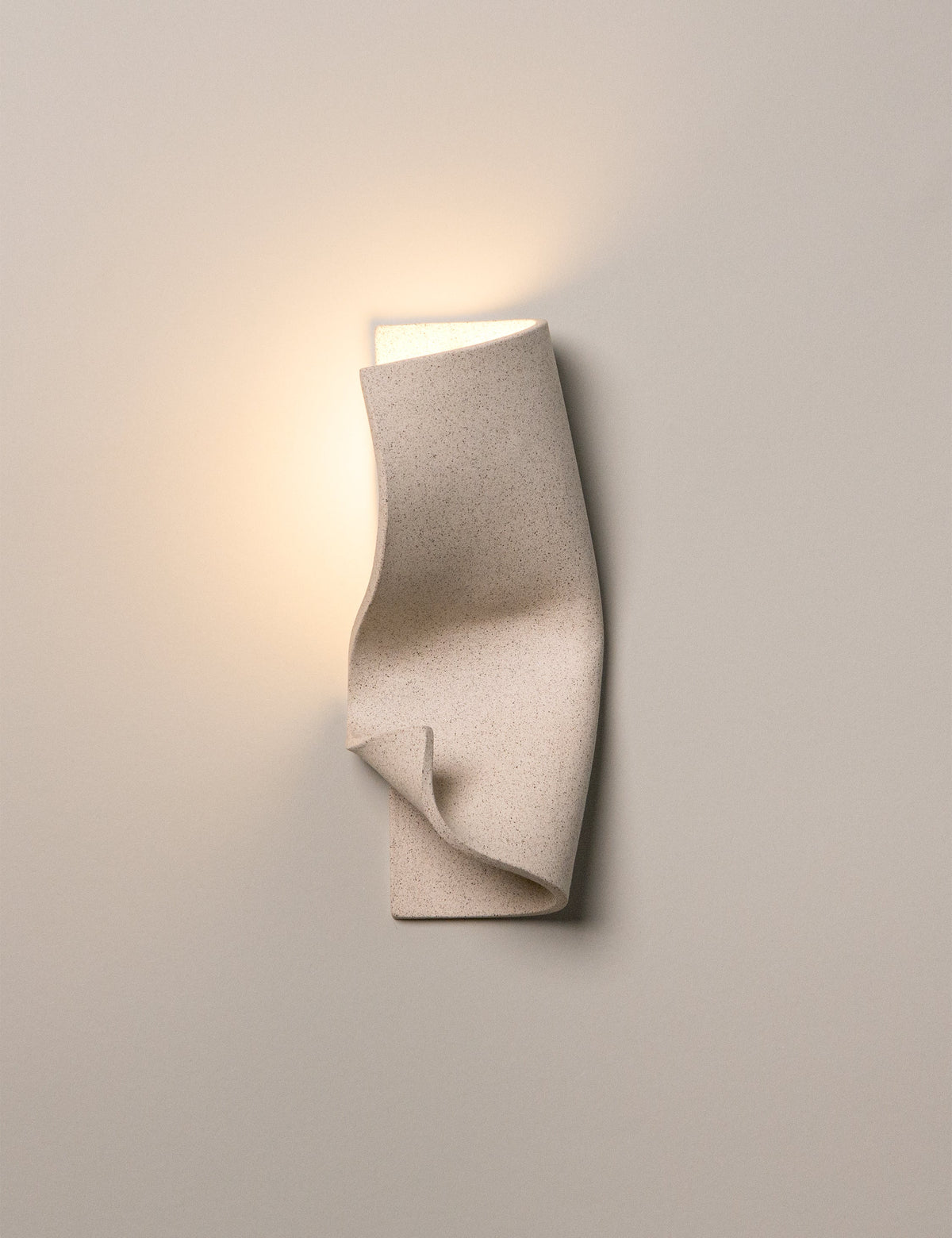 Shai Sconce sand finish product view 2