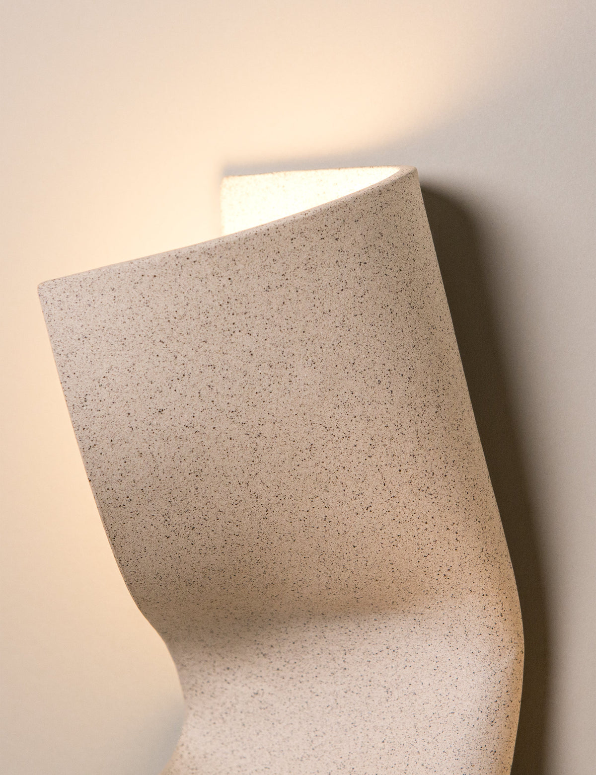 Shai Sconce sand finish product view 3