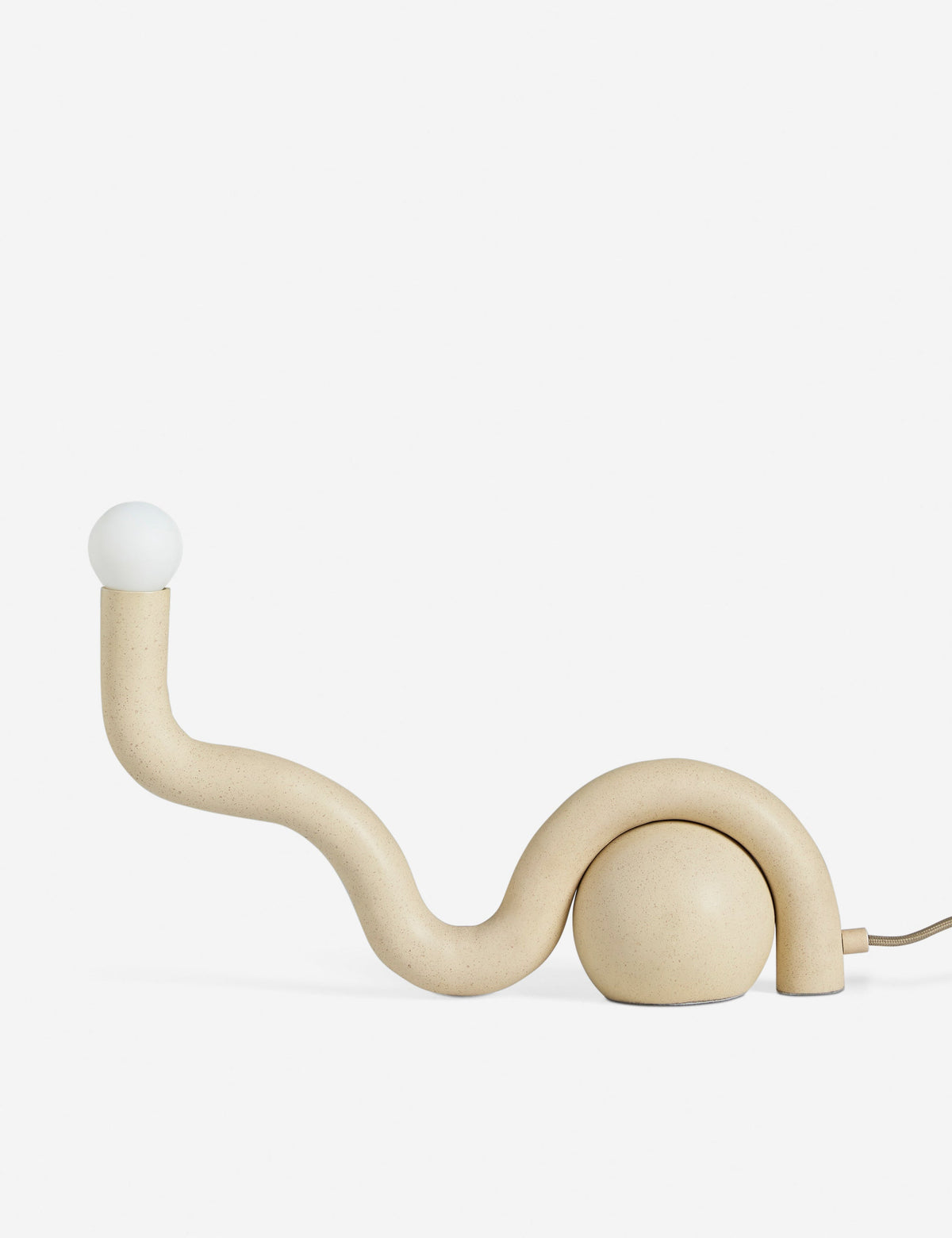 Noor Table Lamp sand finish product view 2