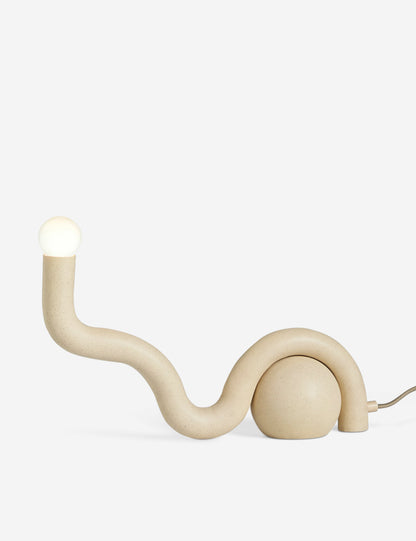 Noor Table Lamp sand finish product view 4