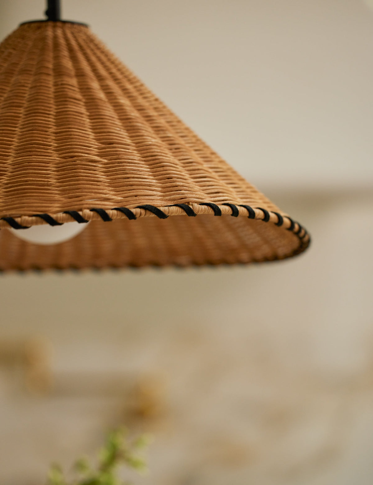 Terrene Pendant styled in a room