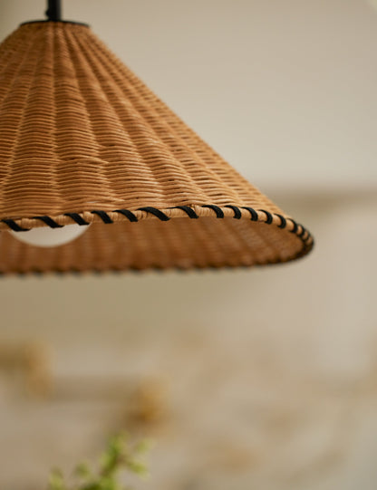 Terrene Pendant styled in a room
