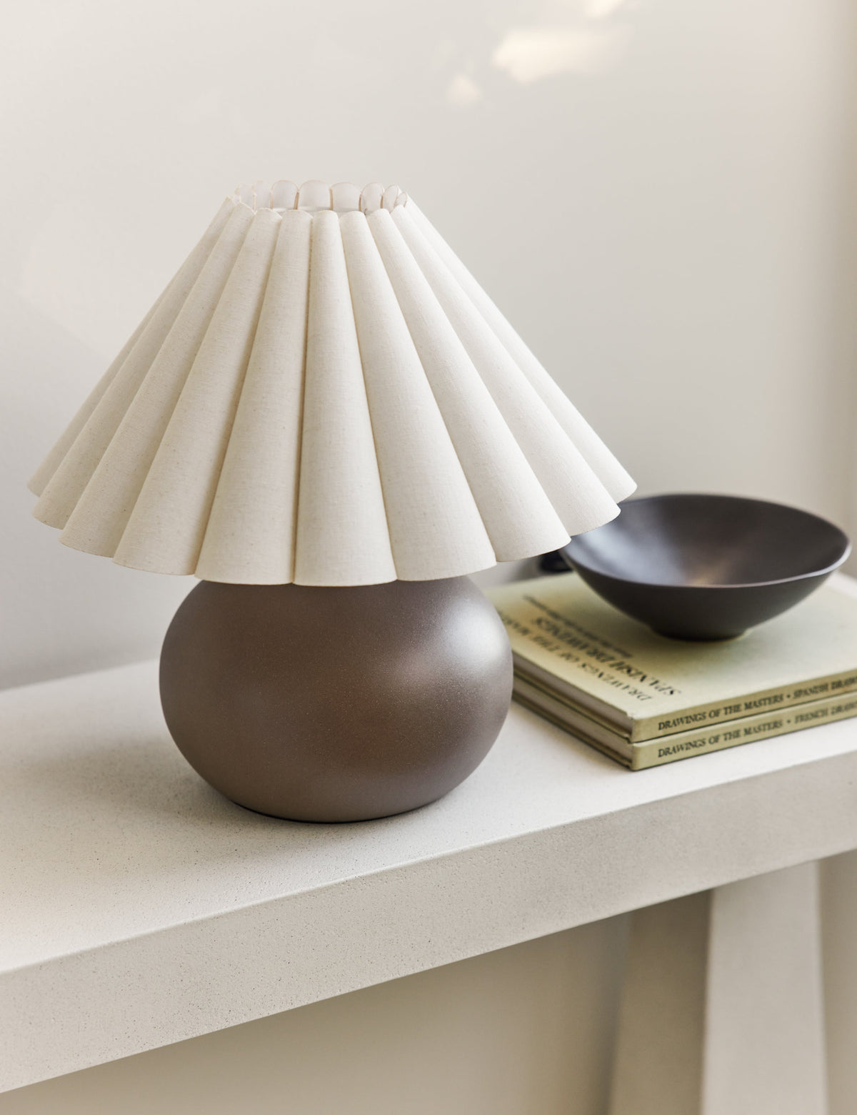 Luis Table Lamp styled in a room