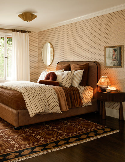 Jordan Table Lamp styled in a room