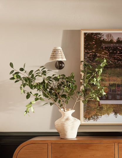 Jordan Sconce styled in a room