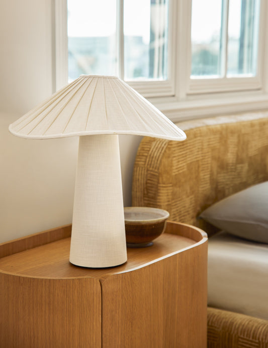 Snoh Table Lamp bedside lamp in a styled room