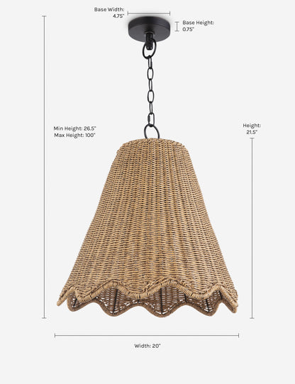 Summer Outdoor Pendant Light product view 8