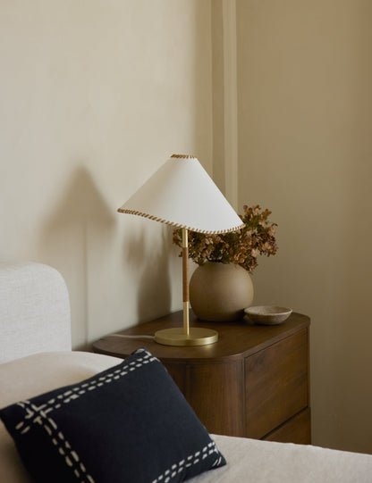 Arroyo Table Lamp bedside lamp in a styled room