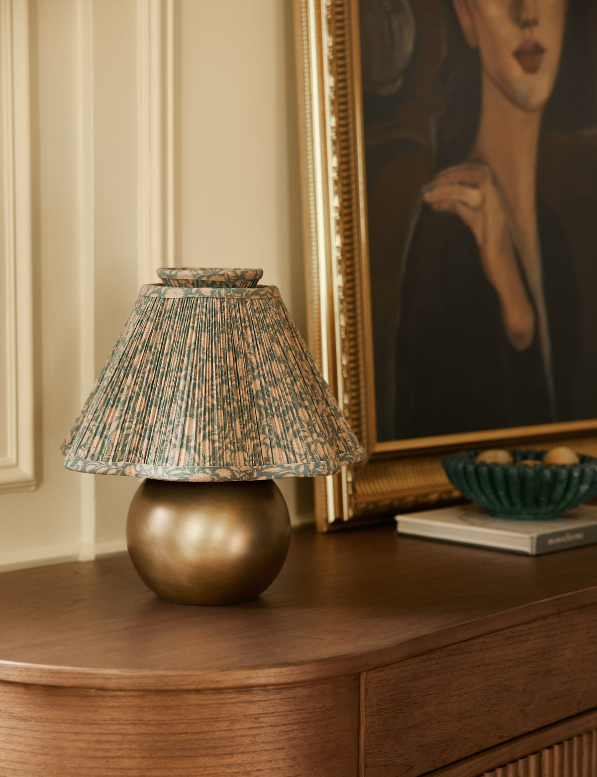 Jordan Table Lamp bedside lamp in a styled room