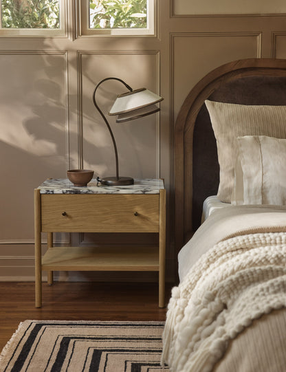 Pittman Table Lamp bedside lamp in a styled room
