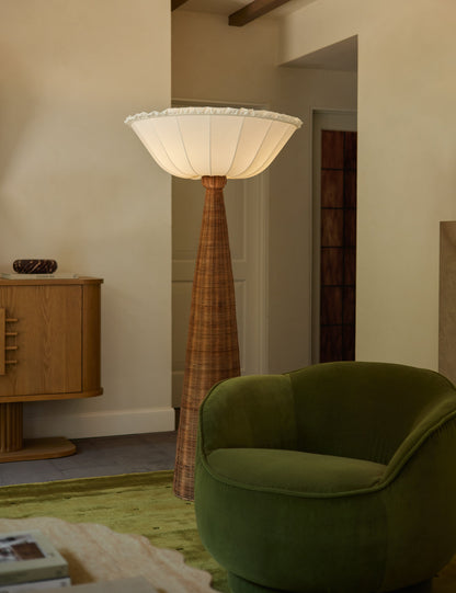Helmi Floor Lamp living room floor lamp in a styled room