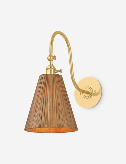 Torquay Sconce bedroom wall light front view