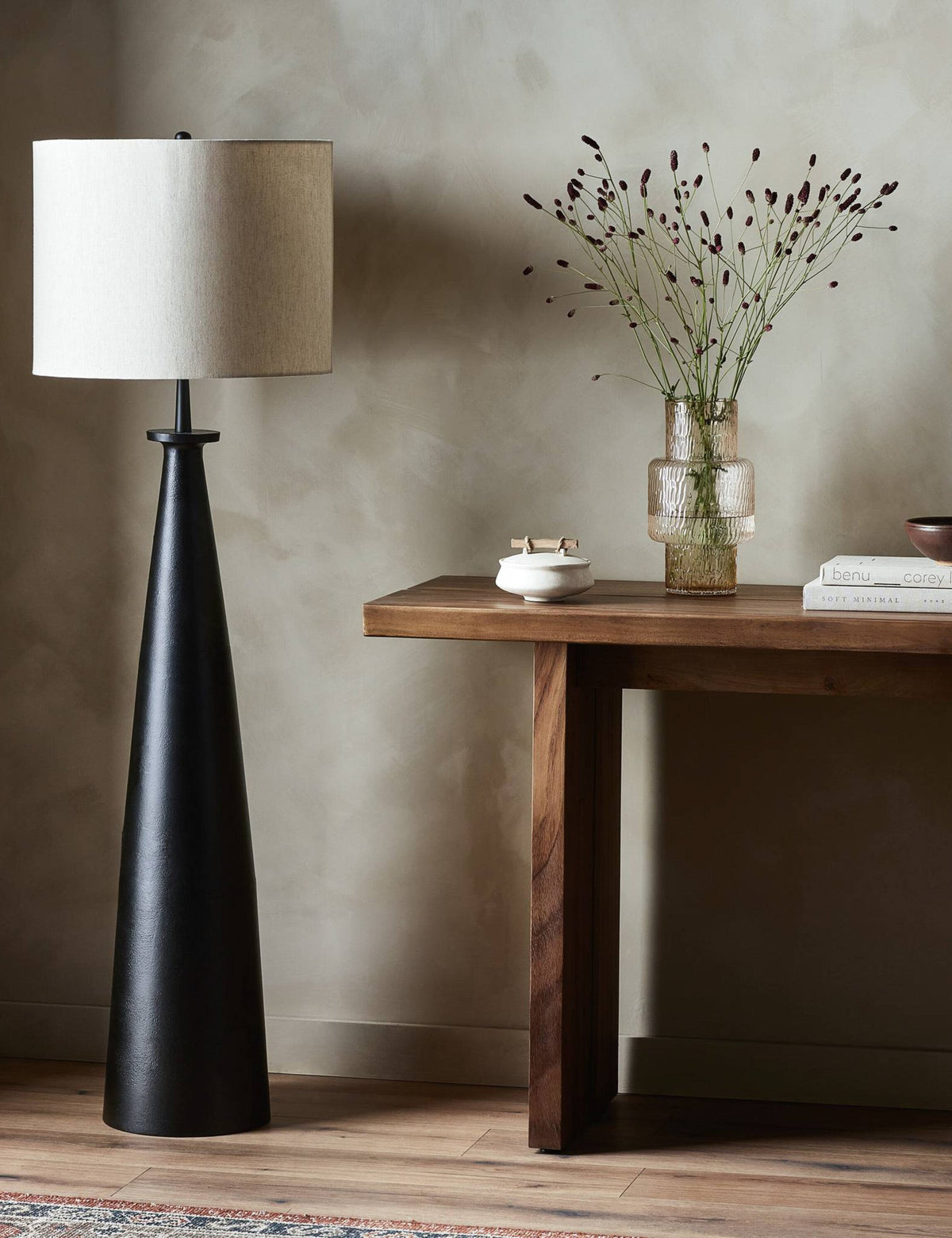Zakai Floor Lamp living room floor lamp front view